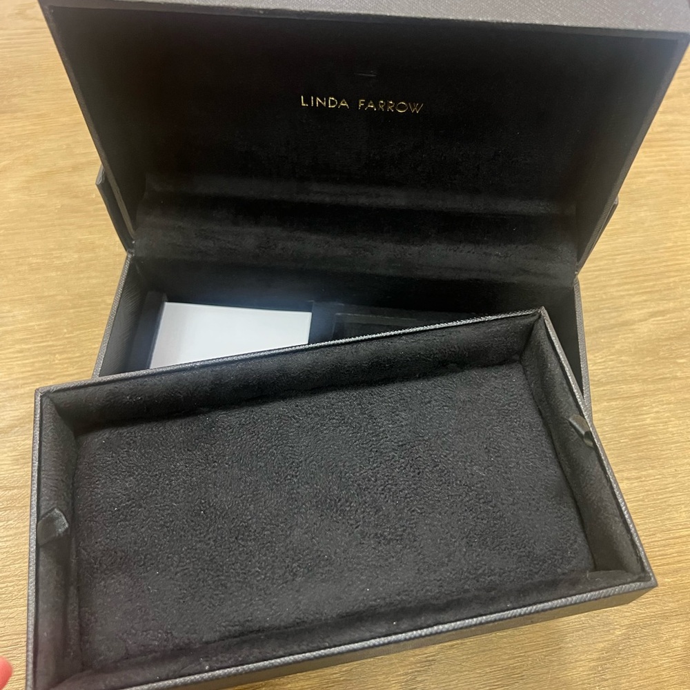 Linda Farrow Black Sunglasses Box